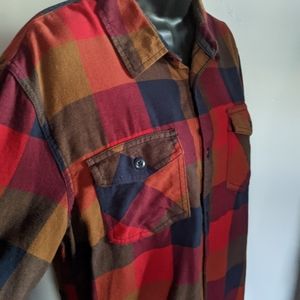 Vans Long Sleeve, Button Up Flannel